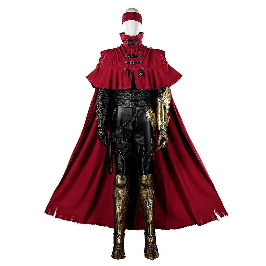 Great Bargain Final Fantasy VII Rebirth Vincent Valentine Cosplay Costume C09088