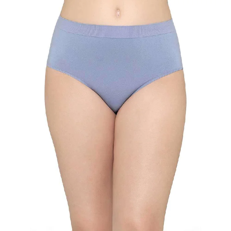 Weekend Bargains to Enjoy Firm Fit High Waist Full Coverage Everyday Wear Brief Panty - Sky Blue Weekend Bargains to Enjoy Firm Fit High Waist Full Coverage Everyday Wear Brief Panty - Sky Blue