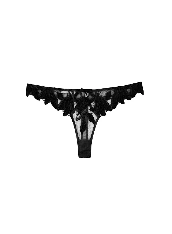 Exclusive Deal Fleur du Mal Lily Embroidered Thong