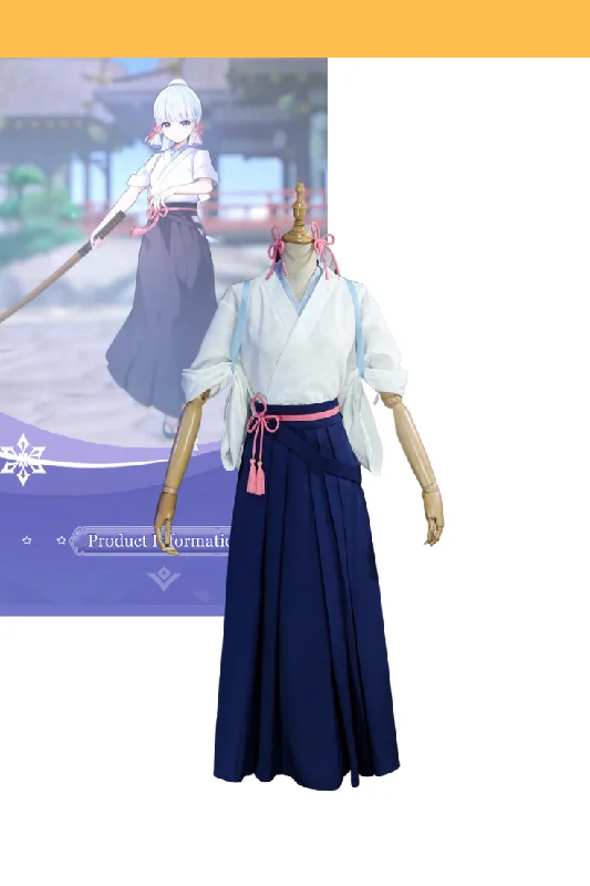 Incredible Offers Genshin Impact Kamisato Ayaka Kendo Uniform Cosplay Costume