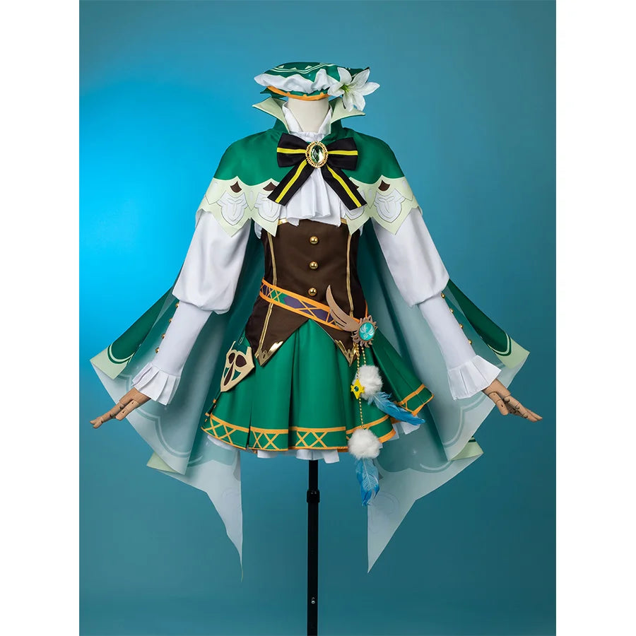 Great Deal Genshin Impact Venti Barbatos Cosplay Costume C09031E  B