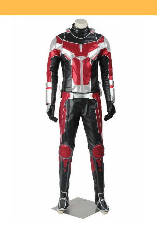 Year-End Clearance Giant Antman Civil War PU Leather Cosplay Costume