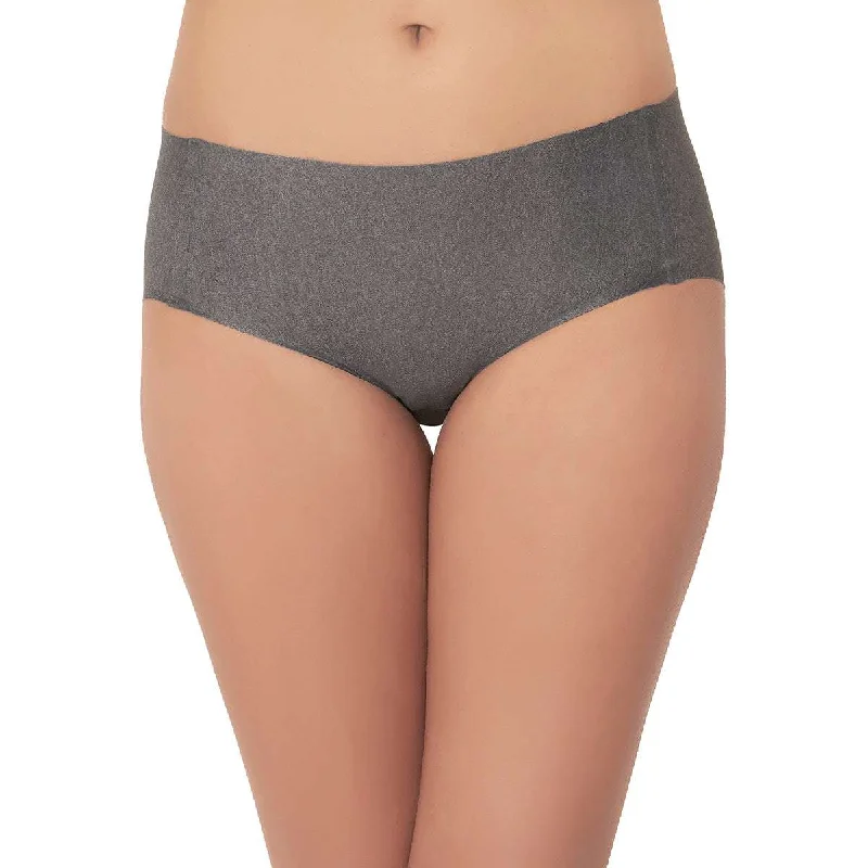 Discount Extravaganza Gococi Mid Waist Full Coverage Everyday Wear Hipster Panty - Grey