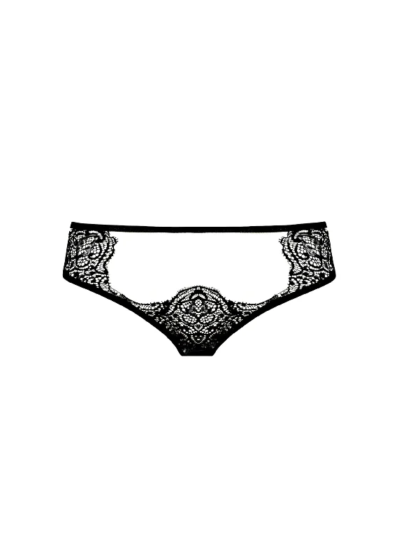 Act Fast Lily (Black) Knicker