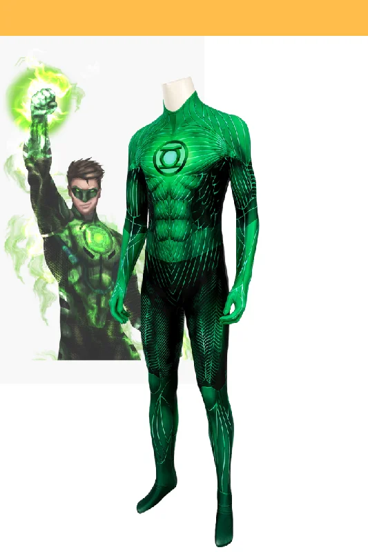 Weekend Bargains to Celebrate Green Lantern Digital Printed Cosplay Costume
