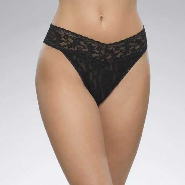 Unwind with Weekend Discounts Original Rise Signature Lace Thong - Hanky Panky