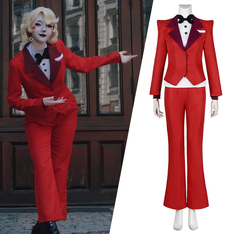 Fantastic Offers Hazbin Hotel Charlie Morningstar Cosplay Costume C08951