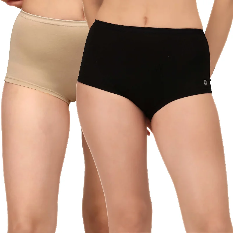 Weekend Offers That Amaze High Rise Full Coverage Cotton Spandex Boyshorts (Pack of 2) - 2BS-25 Weekend Offers That Amaze High Rise Full Coverage Cotton Spandex Boyshorts (Pack of 2) - 2BS-25