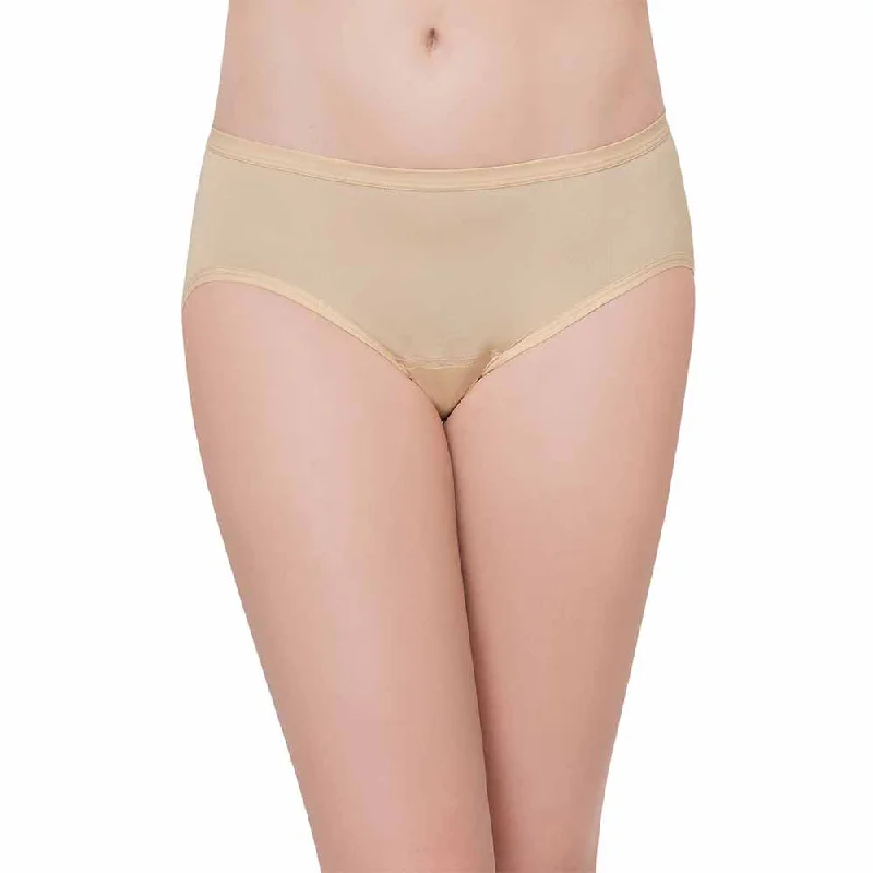 Weekend Offers That Delight Hygieni Mid Waist Full Coverage Night Wear High Absorbency Period Panty - Beige Weekend Offers That Delight Hygieni Mid Waist Full Coverage Night Wear High Absorbency Period Panty - Beige