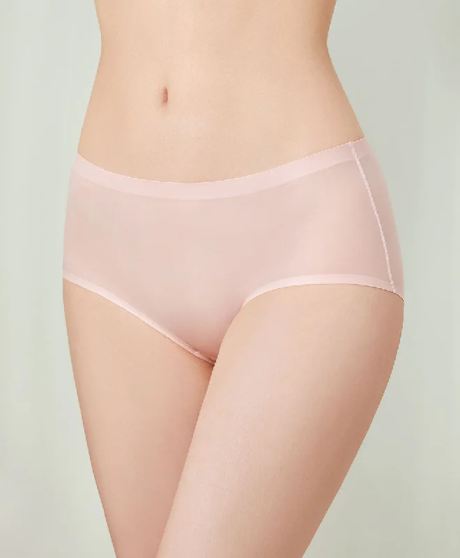 Steals and Deals Ice Silk Laminated Hipster Panties