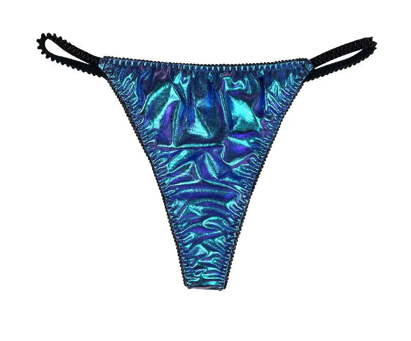 Final Markdown Iridescent Satin String Thong (Special Edition)