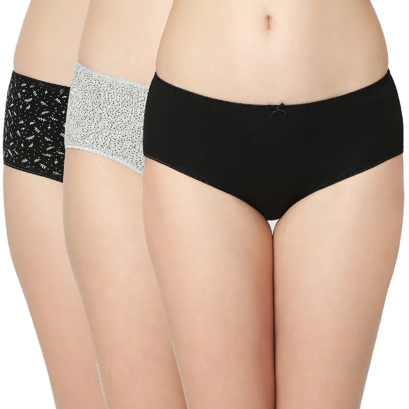 Don't Delay Cotton Printed Hipster Panties-6988