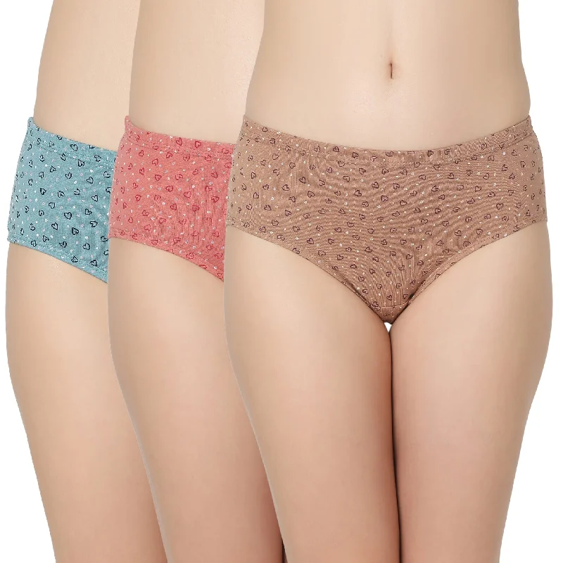 Weekend Offers That Tempt Cotton Printed Hipster Panties-6989