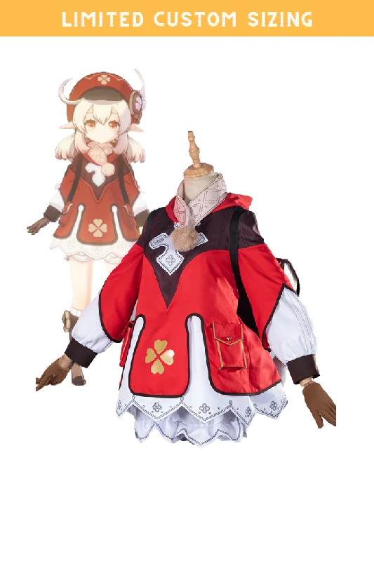 Cash Savings Genshin Impact Klee Limited Custom Sizing Cosplay Costume