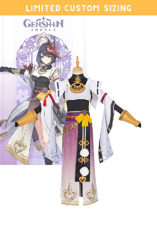 Daily Special Genshin Impact Kujo Sara Limited Custom Sizing Cosplay Costume