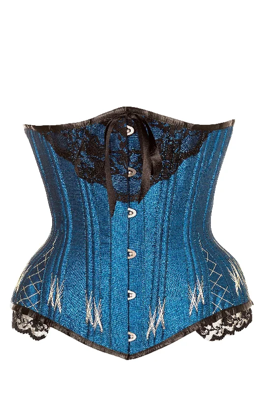 Weekend Discounts Worth Grabbing Longline Turquoise Underbust With Flossing
