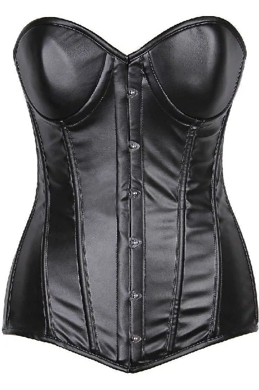Super Bargain Lavish Wet Look Underwire Corset
