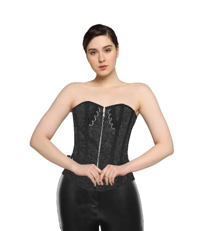 Reduced Price Midnight Wild Broade Overbust Corset- Wholesale