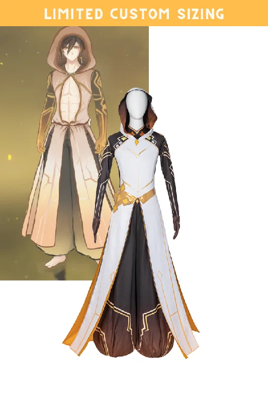Now Available Genshin Impact Morax Limited Custom Sizing Cosplay Costume