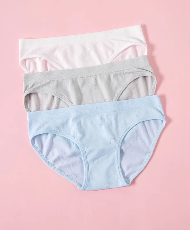 Weekend Deals That Dazzle Junior Music Magic Seamless 3-pack Mini Panties