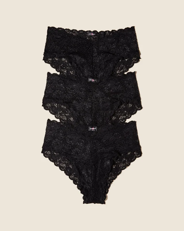 Shop the Weekend Away Lot De 3 Shortys Hottie - Grande Taille