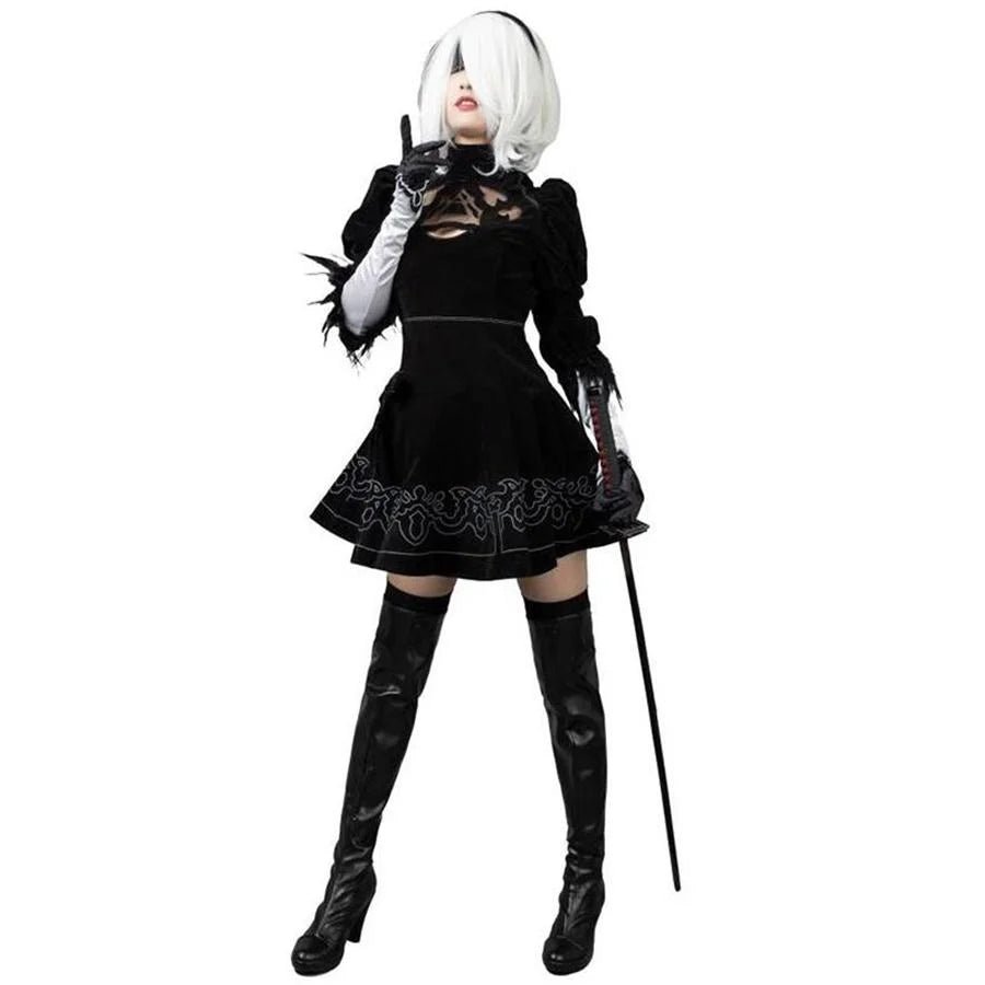 Lowest Rates 【CLEARANCE】NieR: Automata YoRHa 2B Cosplay Costume mp003590