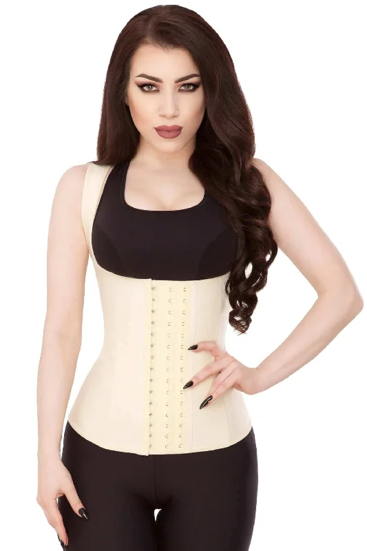 Savings Galore Playgirl Nude Latex Waist Trainer Sports Vest