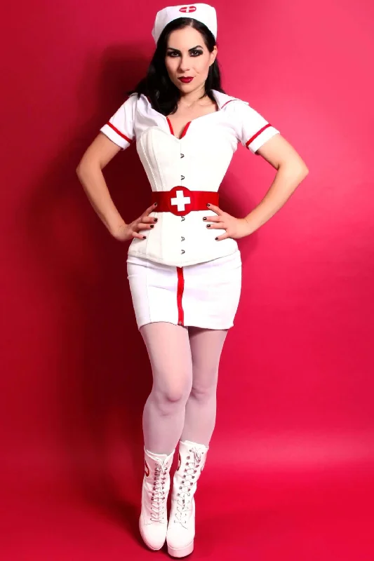 Unmissable Offer Nurse Corset In Ivory