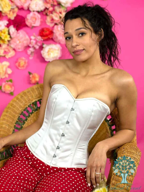 Exclusive Preview Satin Romantic Curve Standard Overbust Corset : CS-411
