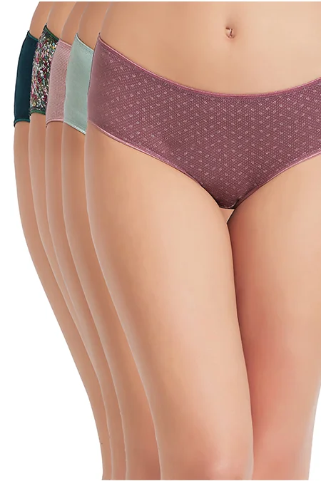 Savings Event 6633 Cotton lycra Hipster Panties