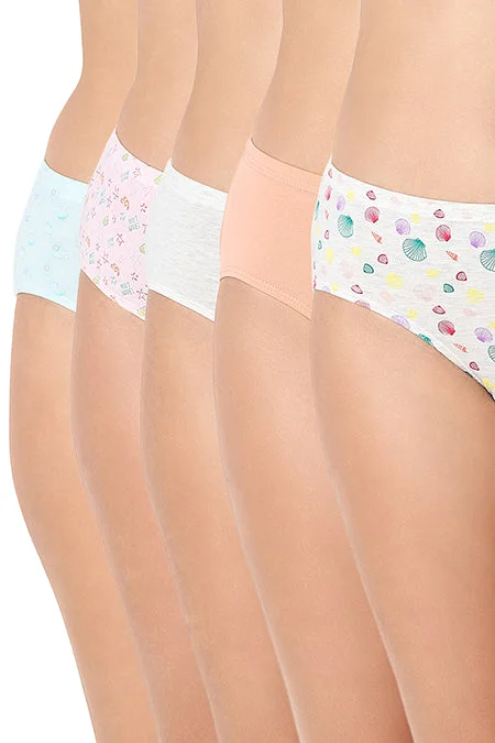 Stock Clearance Cotton Printed Hipster Panties-6876