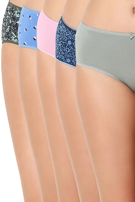 Don't Wait Cotton Printed Hipster Panties-6920