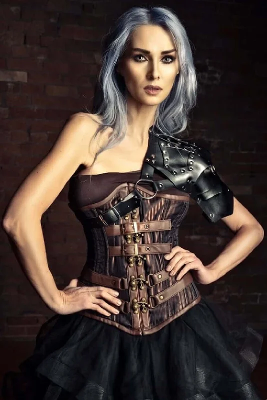 Sale Event Playgirl Gordine Gored Hips 24 Bone Waist Training Steampunk Corset