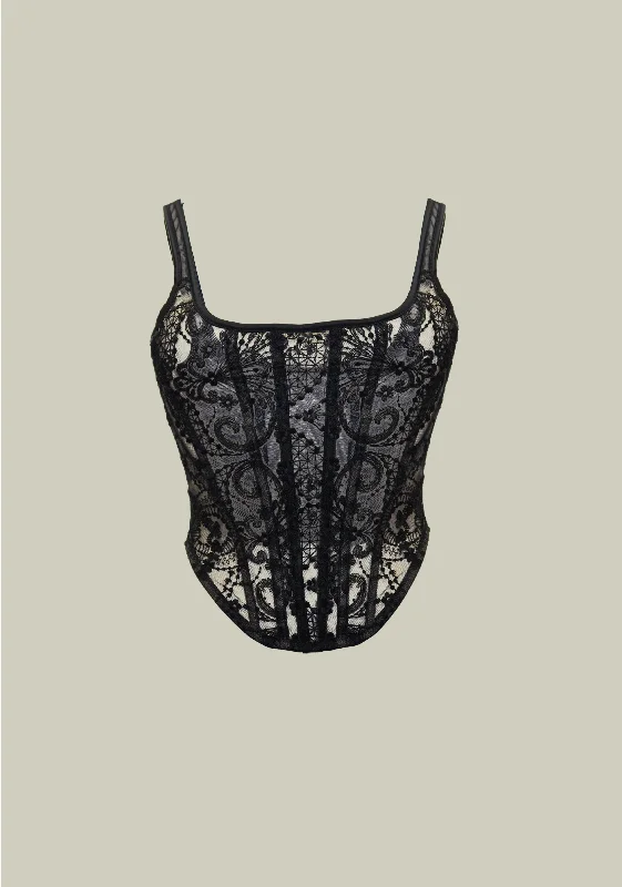 Weekend Specials to Celebrate Poised in The Palace Bustier in Black