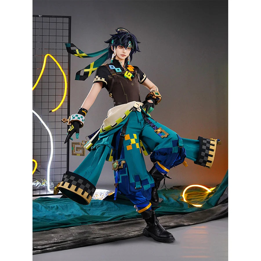 Weekend Savings Bonanza PRE-SALE Genshin Impact Kinich Cosplay Costume C09170 AA
