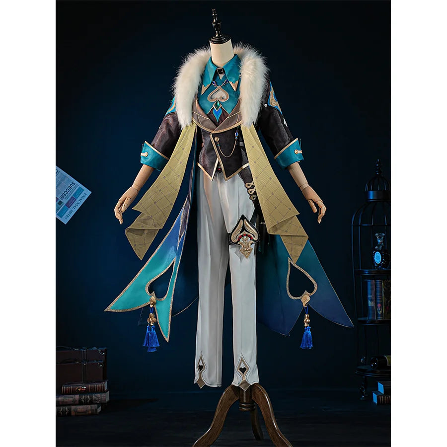 Final Offer Pre-Sale Honkai: Star Rail Aventurine Cosplay Costume C09064  AAA