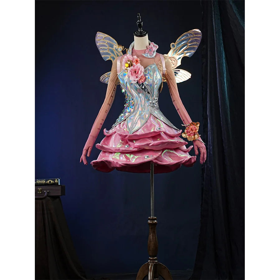 Discount Mania Pre- Sale Identity V Mechanic Tracy Reznik Everlasting Flowers Cosplay Costume C09063 Discount Mania Pre- Sale Identity V Mechanic Tracy Reznik Everlasting Flowers Cosplay Costume C09063