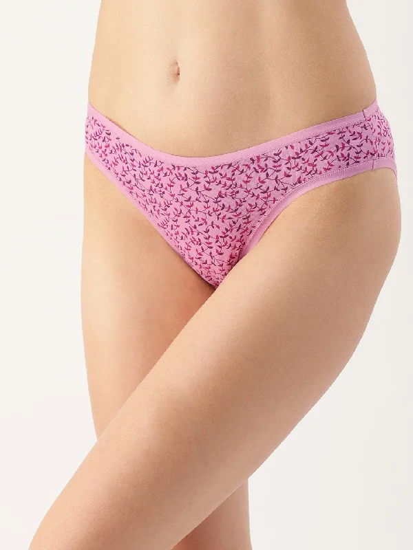 Don't Miss Printed Low Rise Bikini (Pack of 3)