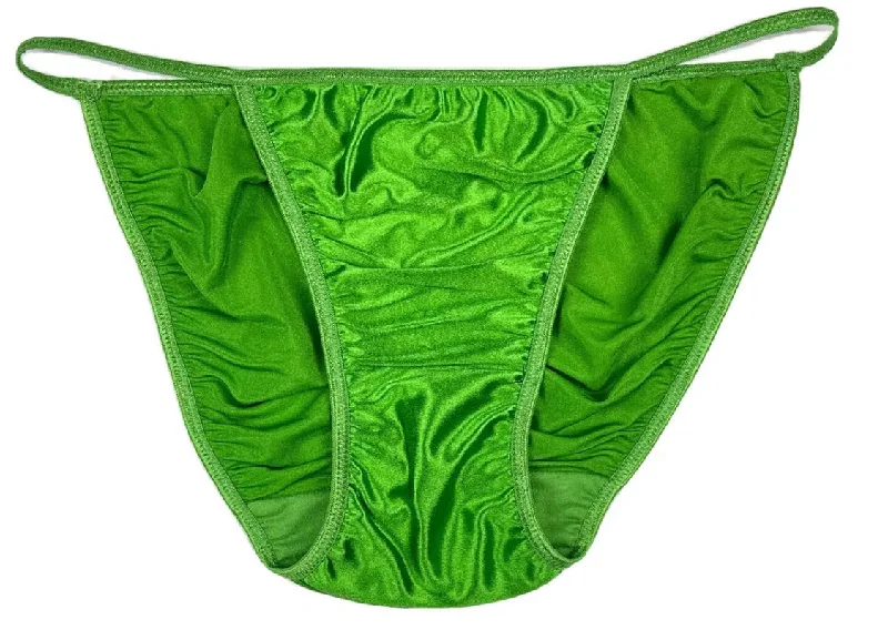 Weekend Specials to Love Satin String Bikini