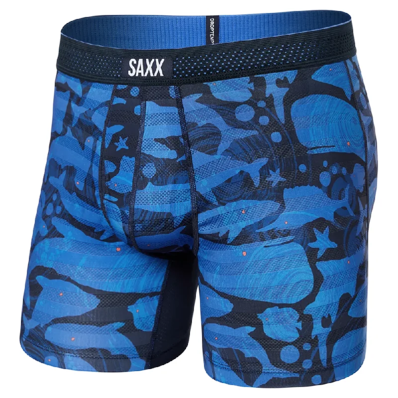 Quick Deals SAXX DROPTEMP COOLING MESH Slim Fit Boxer Briefs - SXBB09F VON