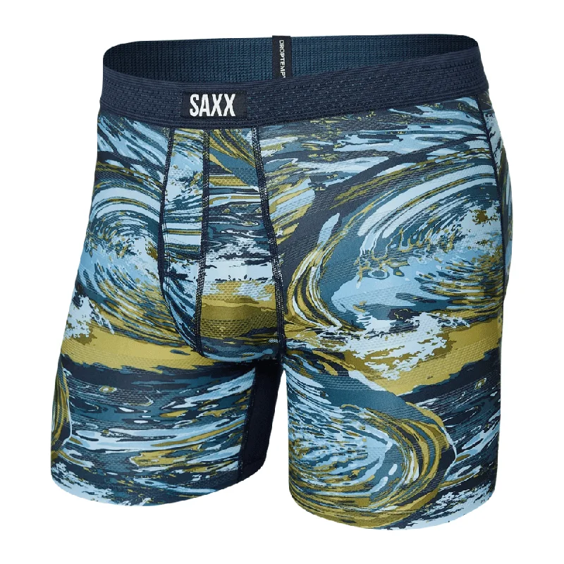 Shop Now SAXX Hot Shot Boxer Brief - SXBB09F WCI - Water Camo Dark Ink