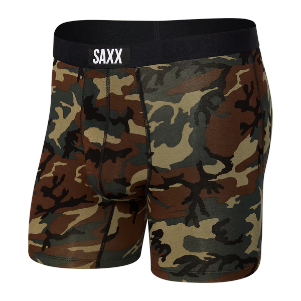 Customer Appreciation Sale SAXX VIBE Super Soft  Boxer Brief / Woodland Camo
