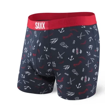 Special Offer SAXX Vibe Boxer Brief  SXBM35-GOM Movember Stache