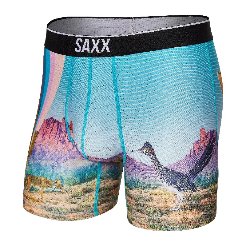 Best Seller SAXX VOLT Breathable Mesh  Boxer Brief / Desert Daze