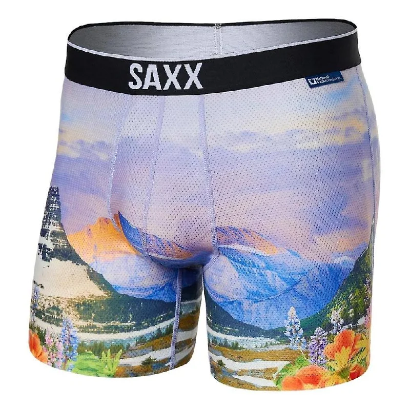 Exclusive Savings SAXX VOLT BREATHABLE MESH Boxer Brief / NPF Glacier