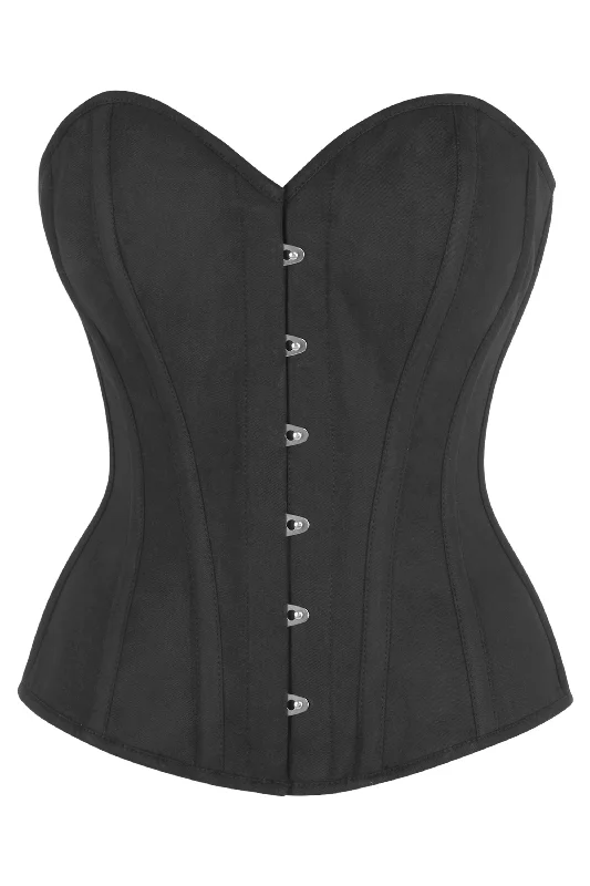 Price Blitz Single Layer Overbust Corset in Black