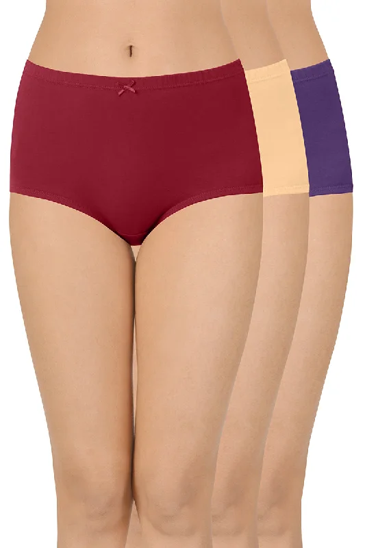 Extra Savings Inner Elastic Waistband Full Brief (Pack of 3)