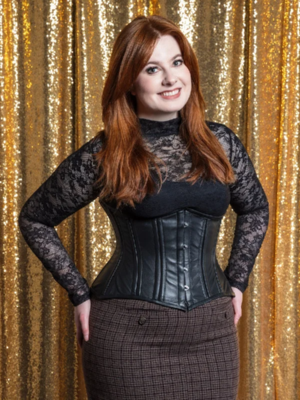 Quick Sale Leather Hourglass Curve Standard Underbust Corset : CS-426