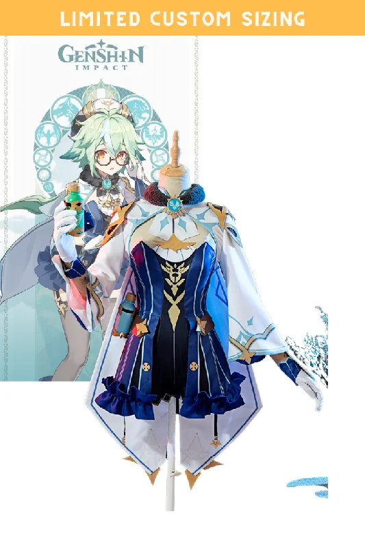 Year-End Deals Genshin Impact Sucrose Limited Custom Sizing Cosplay Costume