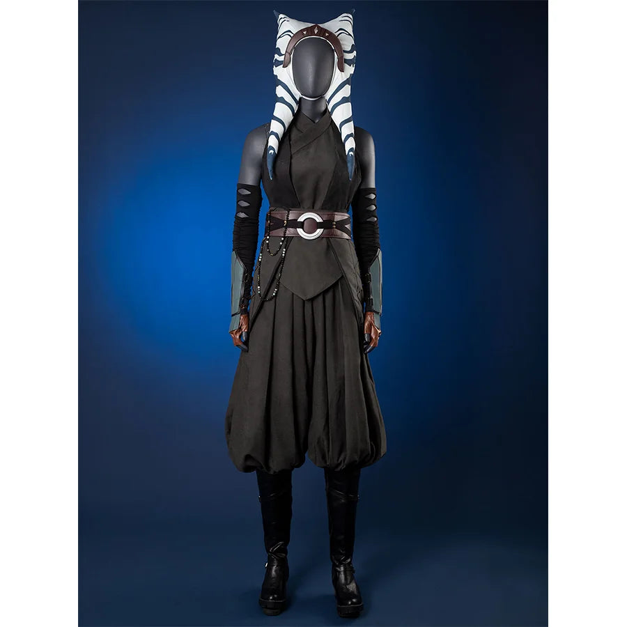 Price Reduction 【READY TO SHIP】The Mandalorian Ahsoka Tano Cosplay Costume C08589